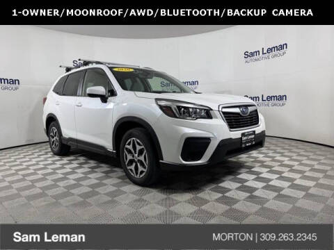 2020 Subaru Forester for sale at Sam Leman CDJRF Morton in Morton IL