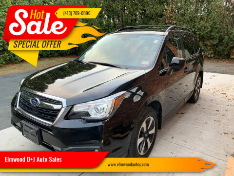 2018 Subaru Forester for sale at Elmwood D+J Auto Sales in Agawam MA