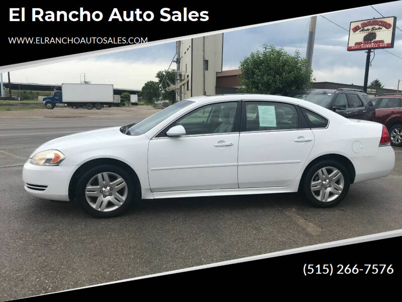 2014 Chevrolet Impala Limited for sale at El Rancho Auto Sales in Des Moines IA