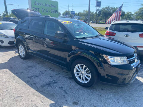 2016 Dodge Journey for sale at Jack's Auto Sales in Port Richey FL