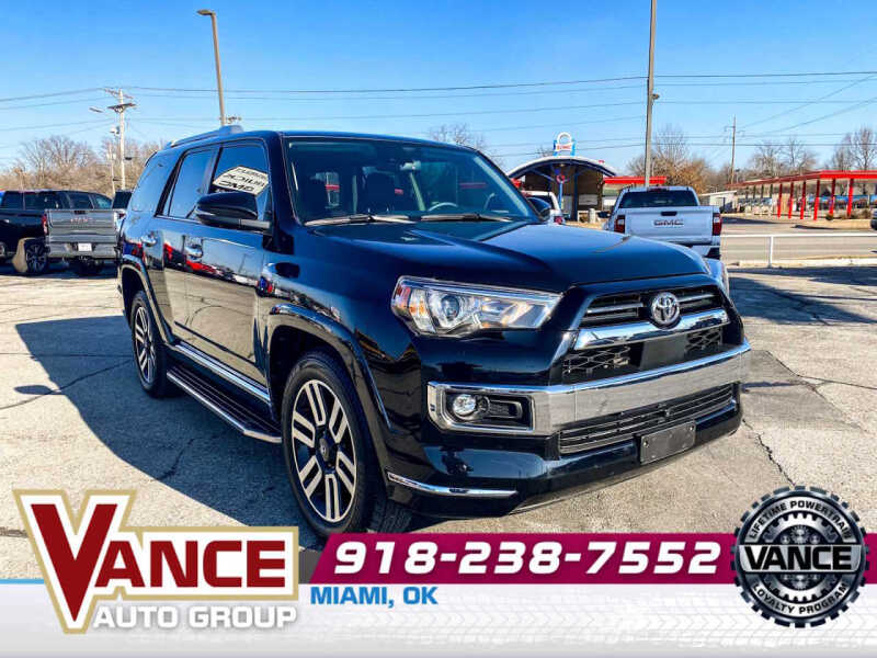 2022 Toyota 4Runner for sale at Vance Fleet Services in Guthrie OK