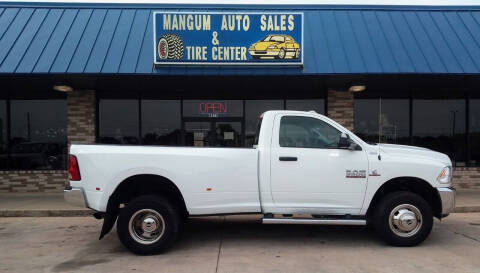 2018 RAM 3500 for sale at MANGUM AUTO SALES in Duncan OK