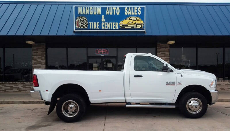 2018 RAM 3500 for sale at MANGUM AUTO SALES in Duncan OK