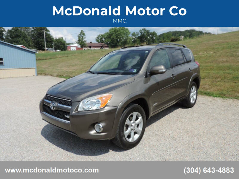 2012 Toyota RAV4 for sale at McDonald Motor Co in Harrisville WV