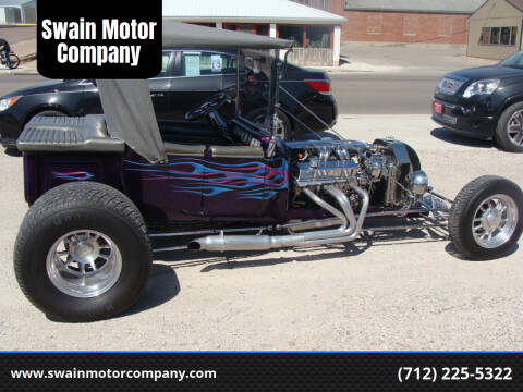 1923 Ford Bucket -T for sale at Swain Motor Company in Cherokee IA