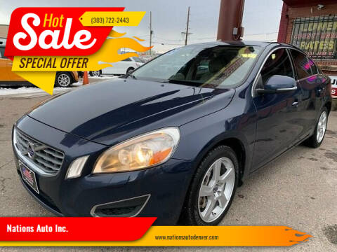 2013 Volvo S60 for sale at Nations Auto Inc. in Denver CO