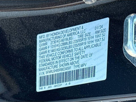 2024 Honda Odyssey Touring