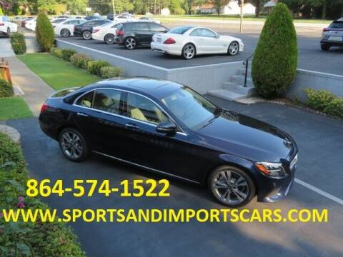 2019 Mercedes-Benz C-Class for sale at Sports & Imports INC in Spartanburg SC