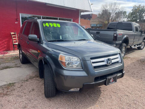 2007 Honda Pilot for sale at PYRAMID MOTORS AUTO SALES in Florence CO