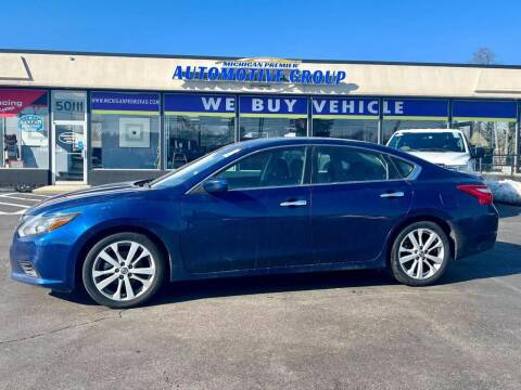 2016 Nissan Altima for sale at BIG JAY'S AUTO SALES in Shelby Township MI