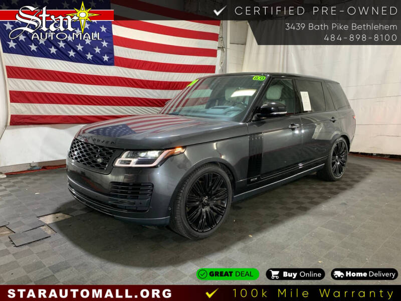 2020 Land Rover Range Rover for sale at STAR AUTO MALL 512 in Bethlehem PA