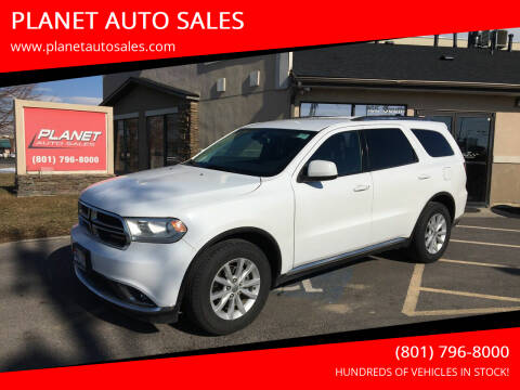 2015 Dodge Durango for sale at PLANET AUTO SALES in Lindon UT