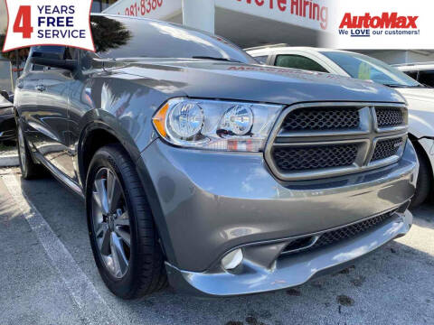 2013 Dodge Durango for sale at Auto Max in Hollywood FL