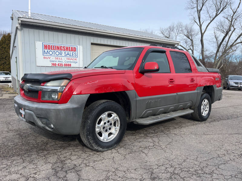 2002 Chevrolet Avalanche for sale at HOLLINGSHEAD MOTOR SALES in Cambridge OH