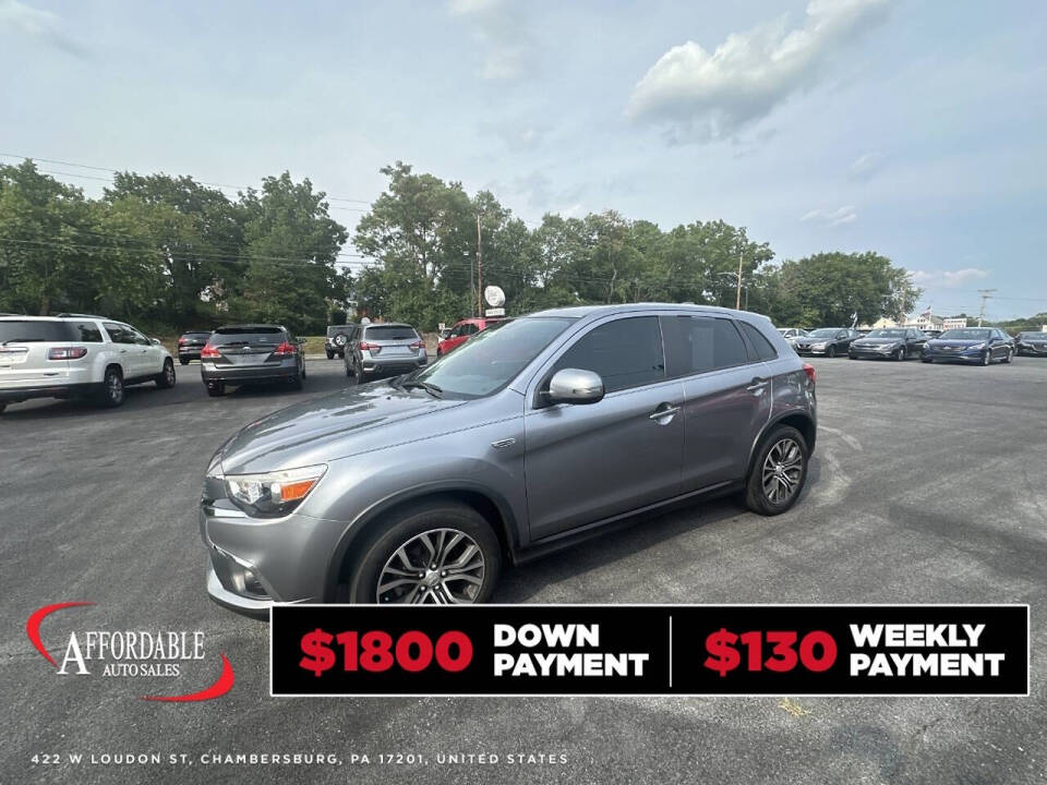 2017 Mitsubishi Outlander Sport for sale at Chambersburg Affordable Auto in Chambersburg, PA