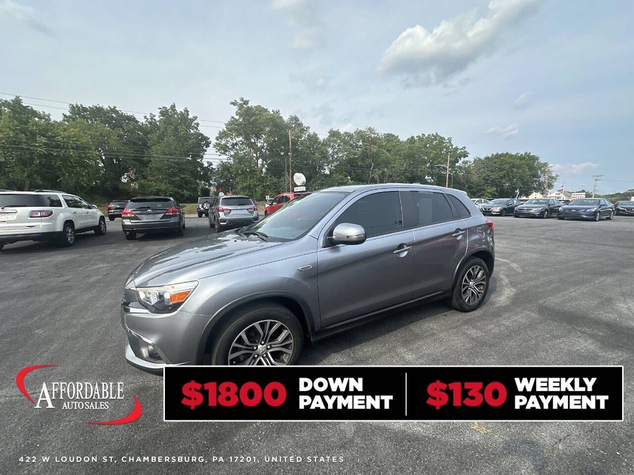 2017 Mitsubishi Outlander Sport for sale at Chambersburg Affordable Auto in Chambersburg, PA