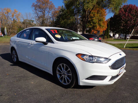 2017 Ford Fusion for sale at North American Credit Inc. in Waukegan IL