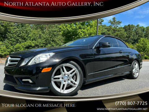 2011 Mercedes-Benz E-Class for sale at North Atlanta Auto Gallery, Inc in Alpharetta GA