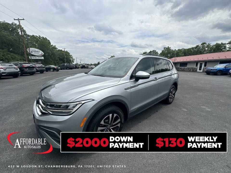 2022 Volkswagen Tiguan for sale at Chambersburg Affordable Auto in Chambersburg, PA