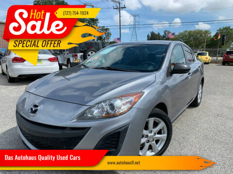 2011 Mazda MAZDA3 for sale at Das Autohaus Quality Used Cars in Clearwater FL