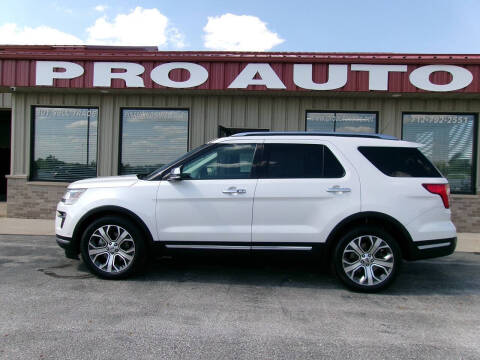 2019 Ford Explorer Platinum