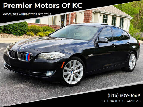 2012 BMW 5 Series for sale at Premier Motors of KC in Kansas City MO