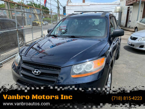 2009 Hyundai Santa Fe for sale at Vanbro Motors Inc in Staten Island NY