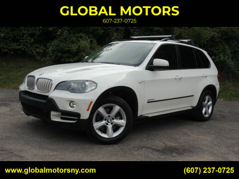 2010 BMW X5 for sale at GLOBAL MOTORS in Binghamton NY
