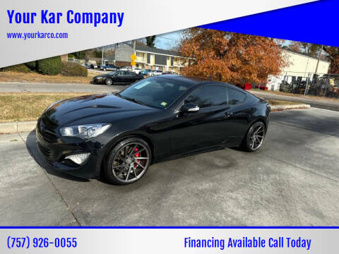 2015 Hyundai Genesis Coupe for sale at Your Kar Company in Norfolk VA