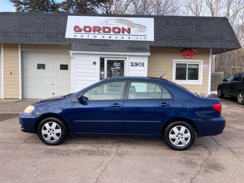 2005 Toyota Corolla for sale at Gordon Auto Sales LLC in Sioux City IA