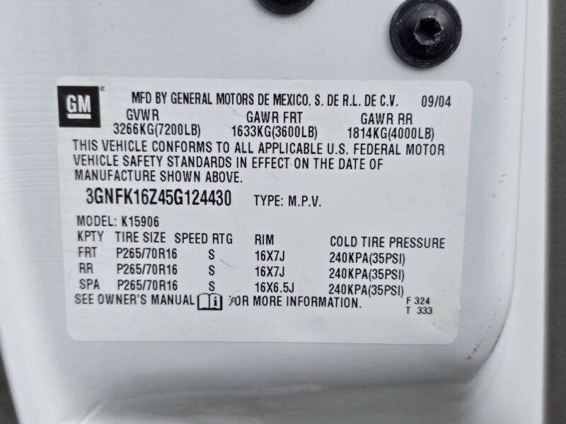 2005 Chevrolet Suburban 1500 LS