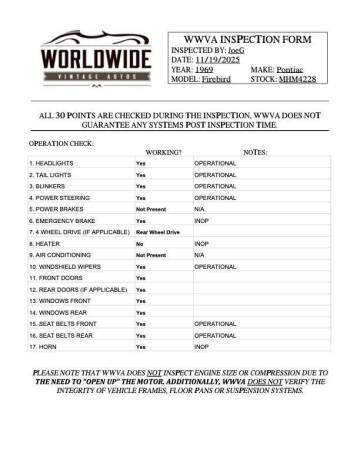 1969 Pontiac Firebird