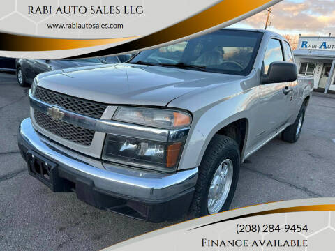 2004 Chevrolet Colorado for sale at RABI AUTO SALES LLC in Garden City ID