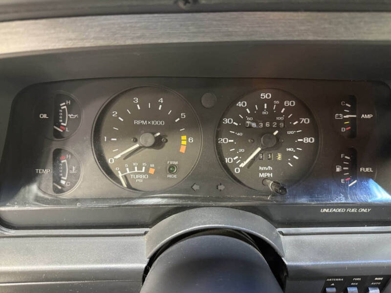 1988 Ford Thunderbird Turbo