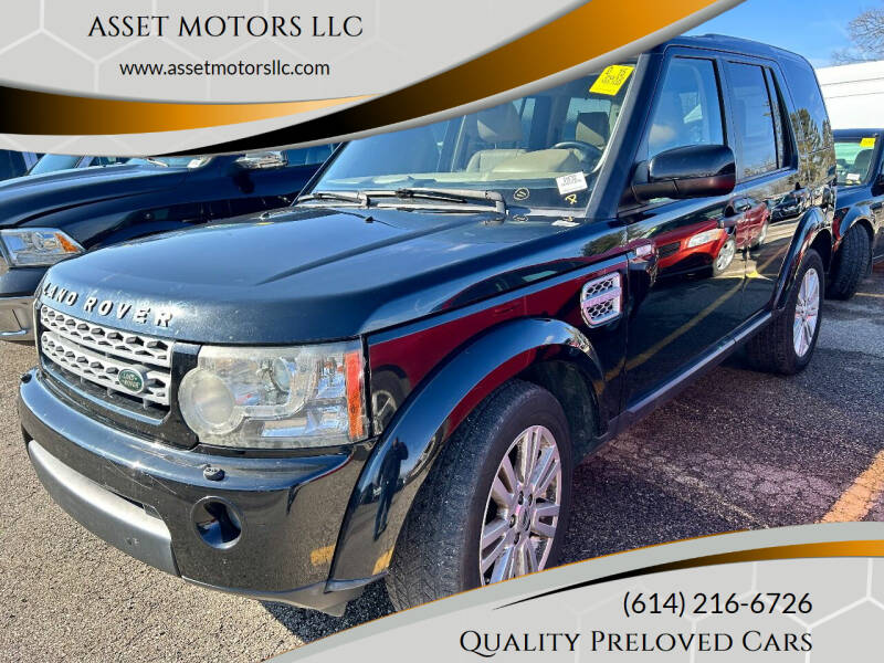 2012 Land Rover LR4 for sale at ASSET MOTORS LLC in Westerville OH