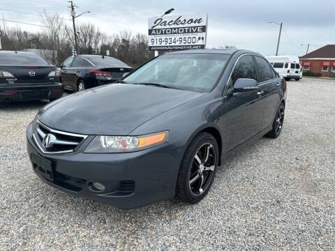 2007 Acura TSX for sale at Jackson Automotive in Smithfield NC