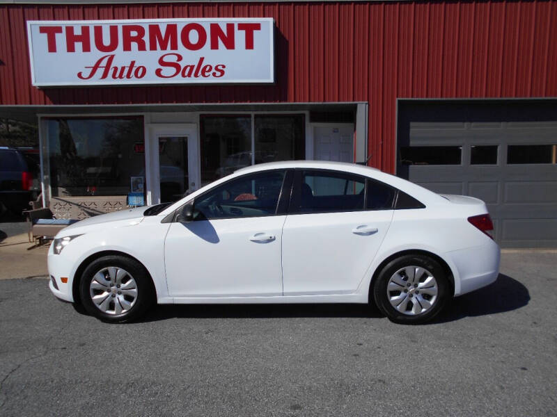 2014 Chevrolet Cruze for sale at THURMONT AUTO SALES in Thurmont MD
