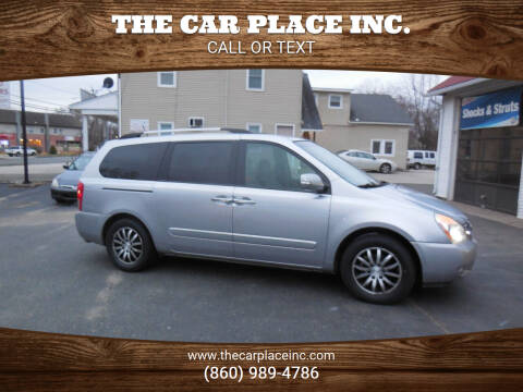 2011 Kia Sedona for sale at THE CAR PLACE INC. in Somersville CT