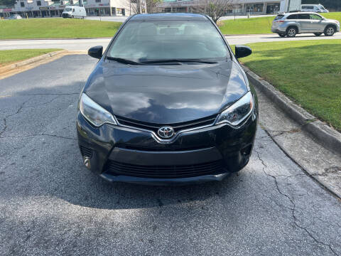 2016 Toyota Corolla for sale at BRAVA AUTO BROKERS LLC in Clarkston GA