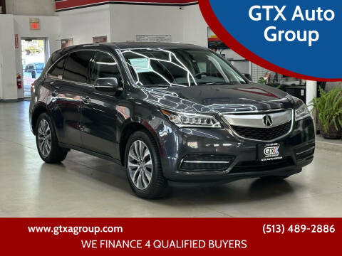 2016 Acura MDX for sale at GTX Auto Group in West Chester OH