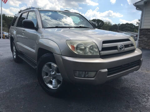 2003 Toyota 4Runner for sale at NO FULL COVERAGE AUTO SALES LLC in Austell GA