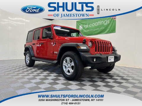 2018 Jeep Wrangler Unlimited for sale at Ed Shults Ford Lincoln in Jamestown NY