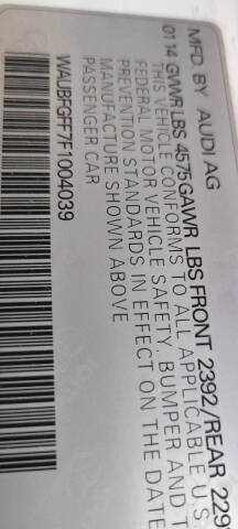 2015 Audi A3 2.0T quattro Premium