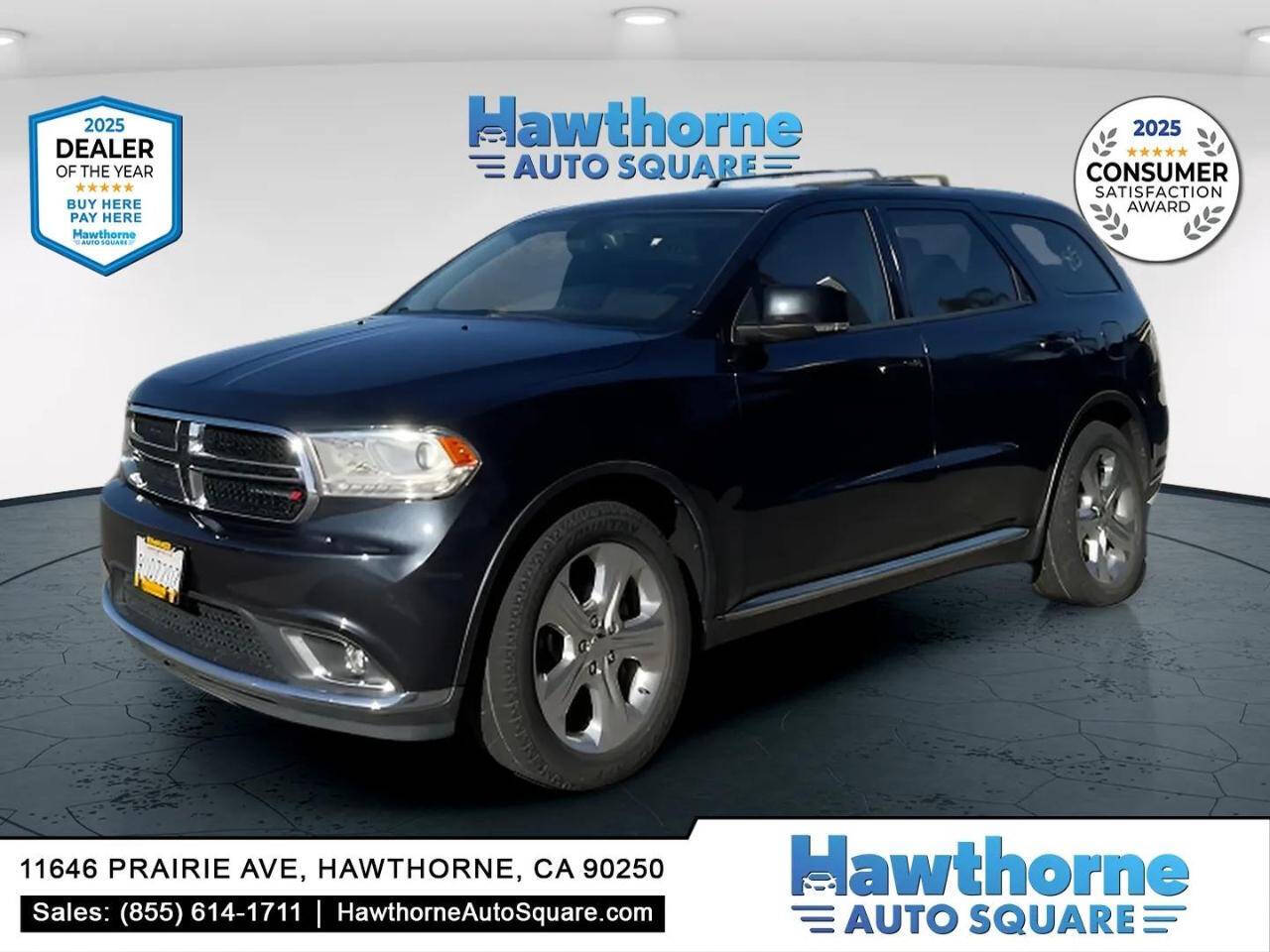 Black 2014 Dodge Durango Limited Limited 4dr SUV 1