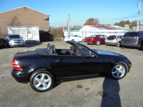 2001 Mercedes-Benz SLK for sale at B & G AUTO SALES in Uniontown PA