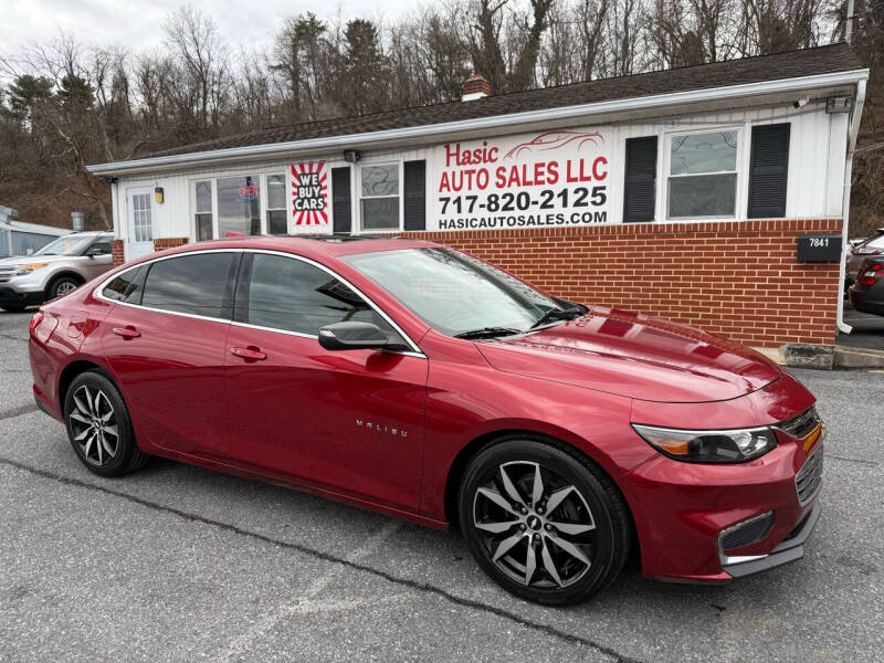 2016 Chevrolet Malibu for sale at Hasic Auto Sales LLC in Harrisburg PA