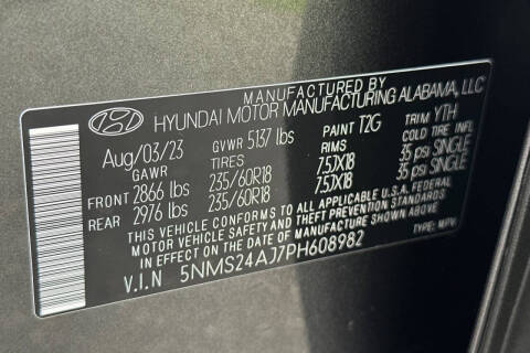 2023 Hyundai Santa Fe SEL