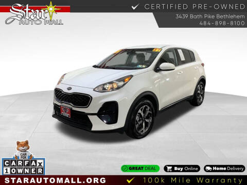 2021 Kia Sportage for sale at STAR AUTO MALL 512 in Bethlehem PA