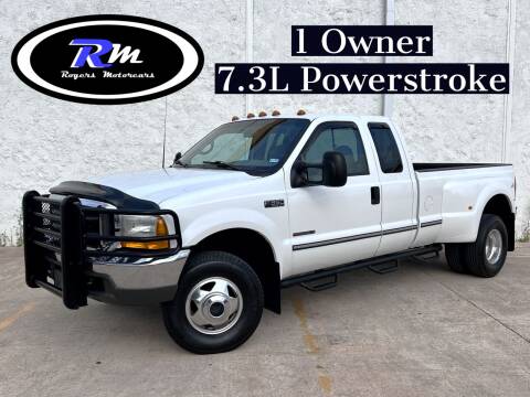 1999 Ford F-350 Super Duty for sale at ROGERS MOTORCARS in Houston TX