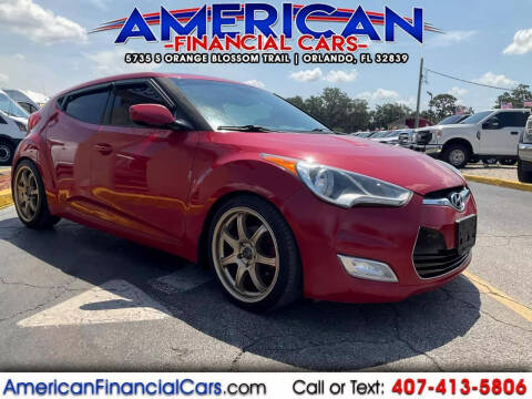 2013 Hyundai Veloster for sale at American Financial Cars in Orlando FL
